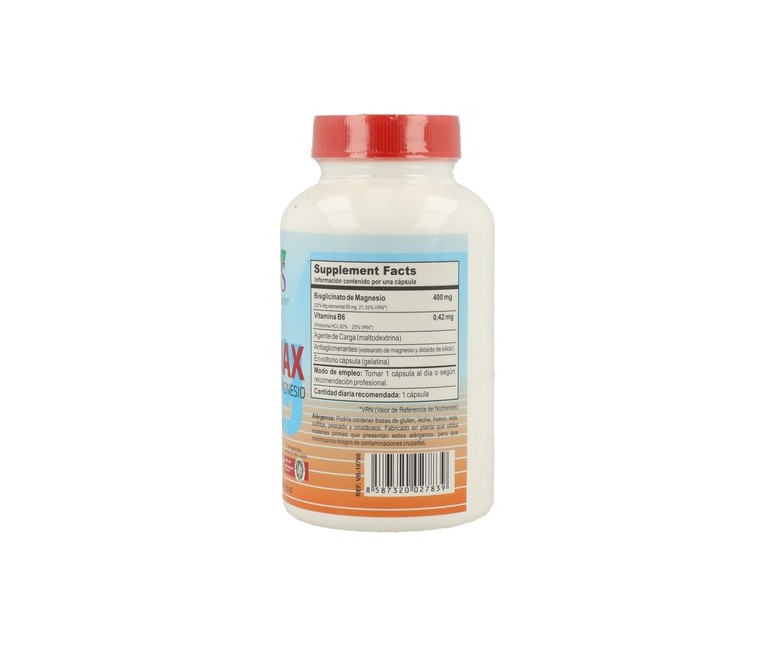 Magmax Biglicinato 120 cápsulas Vbyotics