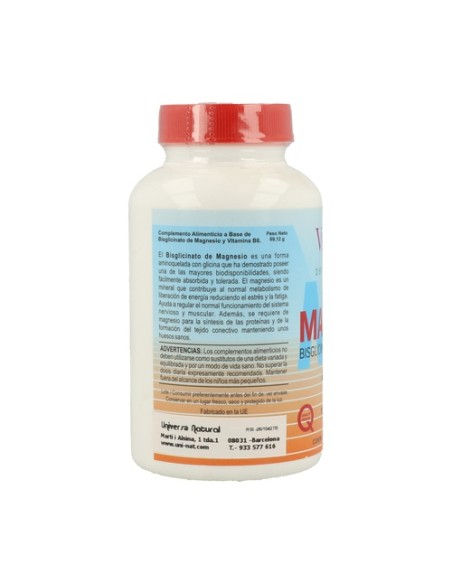 Magmax Biglicinato 120 cápsulas Vbyotics
