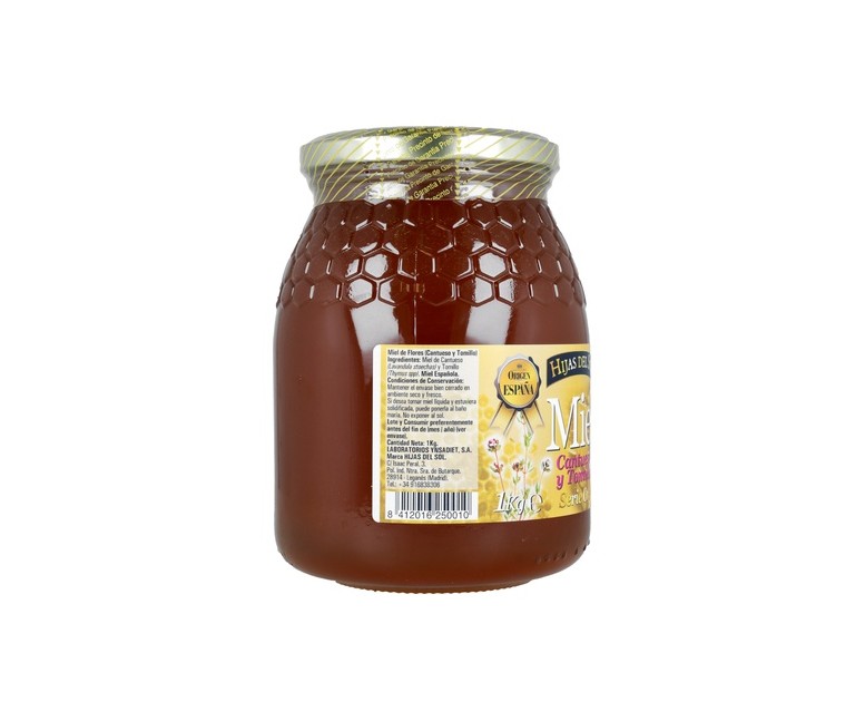 Miel Tomillo 1 kg Hijas del Sol
