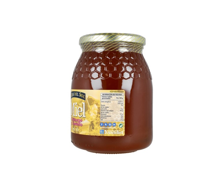 Miel Tomillo 1 kg Hijas del Sol