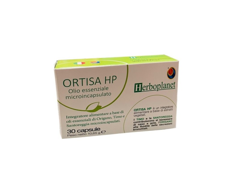 Ortisa Hp aceite esencial microencapsulado 30 cápsulas Herboplanet