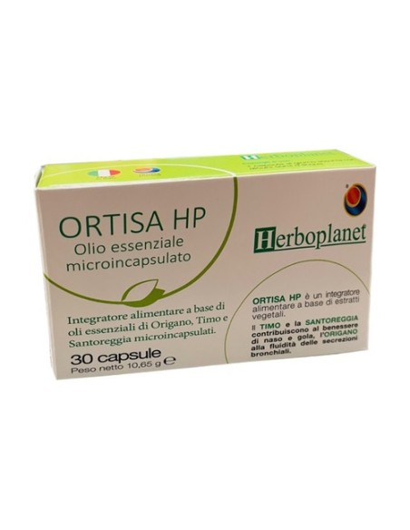Ortisa Hp aceite esencial microencapsulado 30 cápsulas Herboplanet
