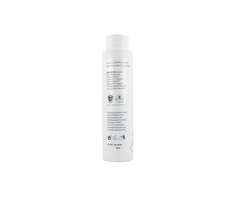 Alcohol Romero 200 ml de aceite Madreselva