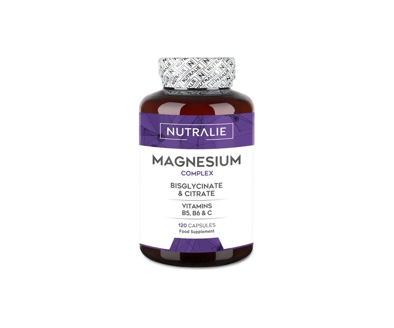 Magnesio Complex (bisglicinato y citrato) 120 cápsulas Nutralie
