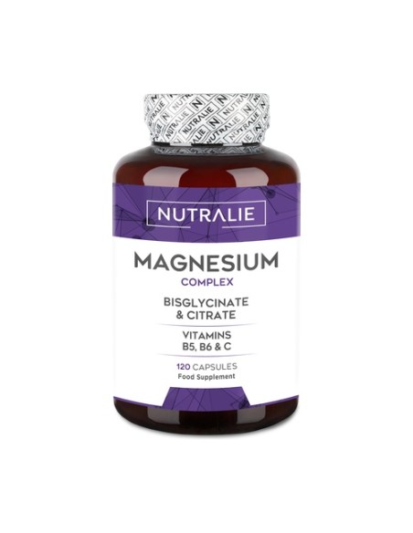 Magnesio Complex (bisglicinato y citrato) 120 cápsulas Nutralie