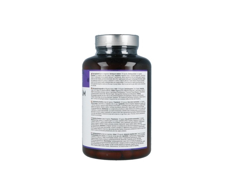 Magnesio Complex (bisglicinato y citrato) 120 cápsulas Nutralie