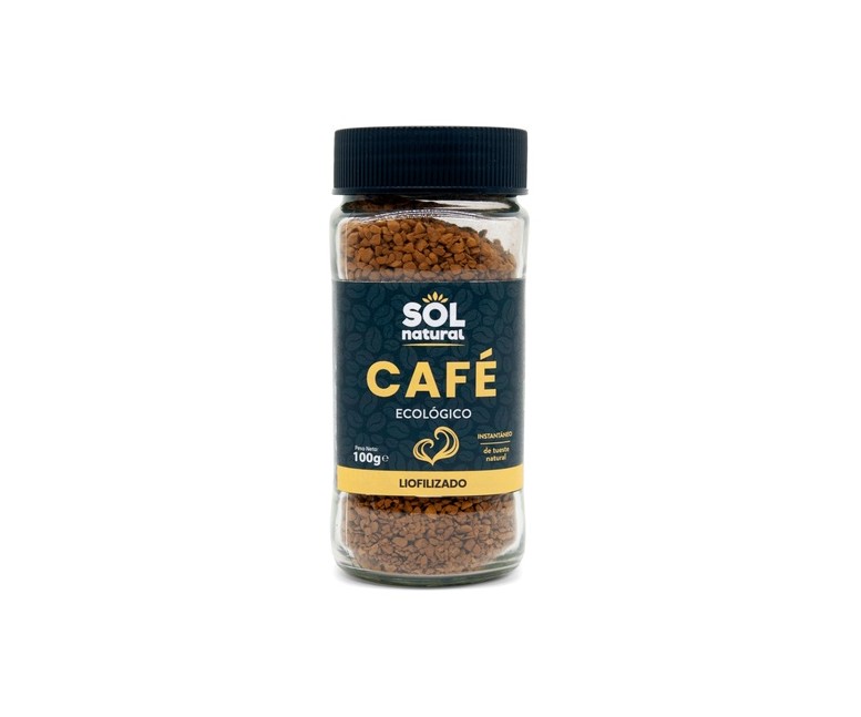 Café instantáneo liofilizado Bio 100 g (Café) Sol Natural