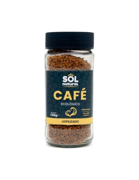 Café instantáneo liofilizado Bio 100 g (Café) Sol Natural