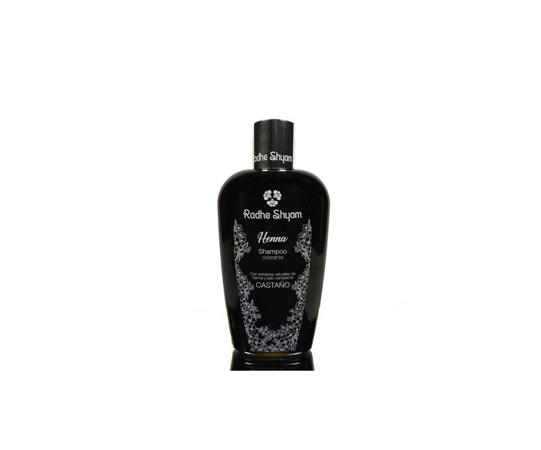 Champú Henna Castaño 250 ml Radhe Shyam