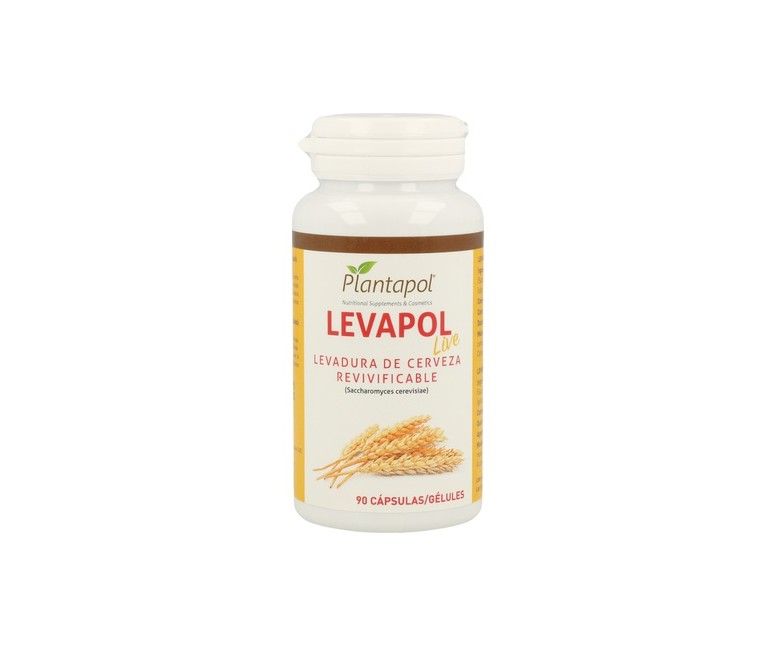 Levapol Levadura de Cerveza Viva 90 cápsulas de 500mg Plantapol