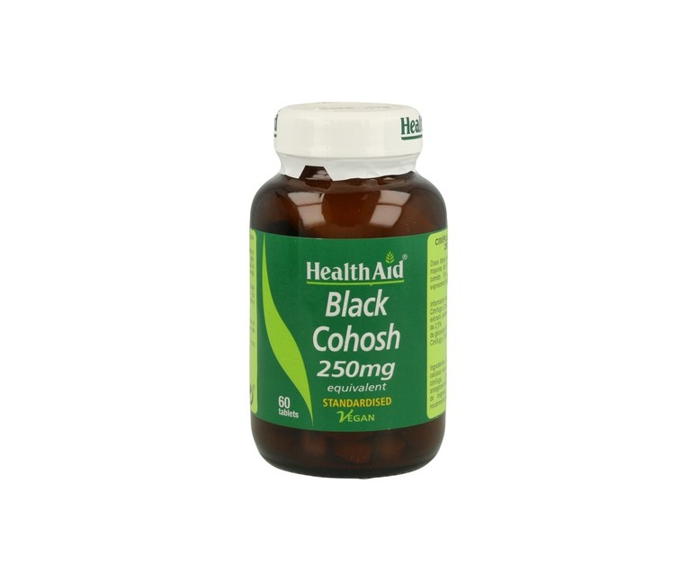 Cimicifuga Raiz Extracto de Estand. 60 comprimidos Health aid