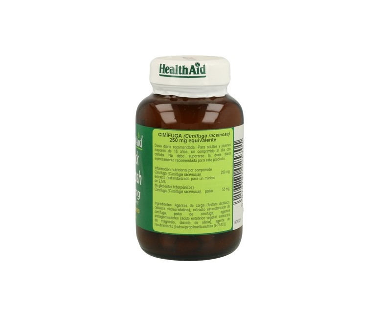 Cimicifuga Raiz Extracto de Estand. 60 comprimidos Health aid