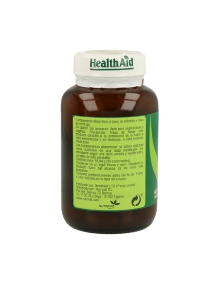 Cimicifuga Raiz Extracto de Estand. 60 comprimidos Health aid