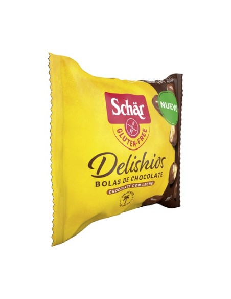 Delishios bolitas de chocolate sin gluten 37 g Schär