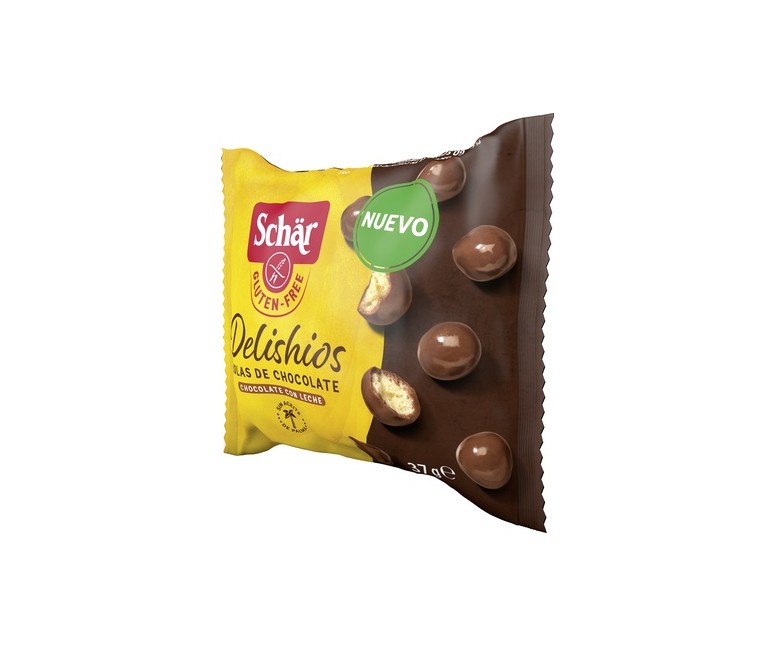 Delishios bolitas de chocolate sin gluten 37 g Schär