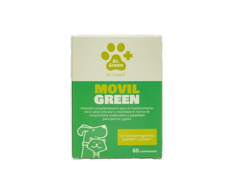 Movilgreen salud articular perros y gatos 60 comprimidos DR GREEN