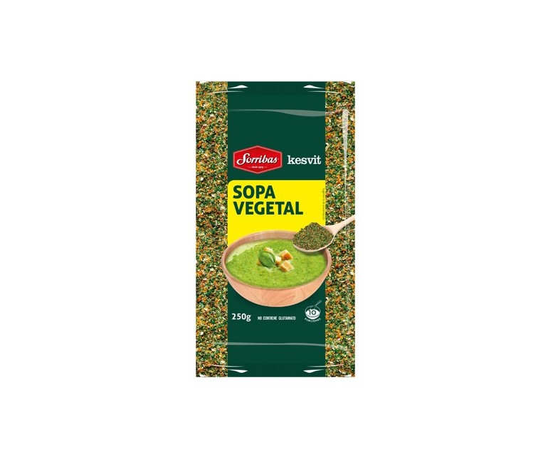Sopa Semola de Verduras Kesvit 250 g Sorribas