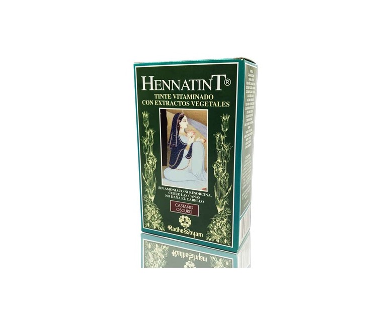 Hennatint Castaño Oscuro 1 unidad Radhe Shyam