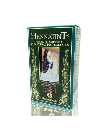 Hennatint Castaño Oscuro 1 unidad Radhe Shyam