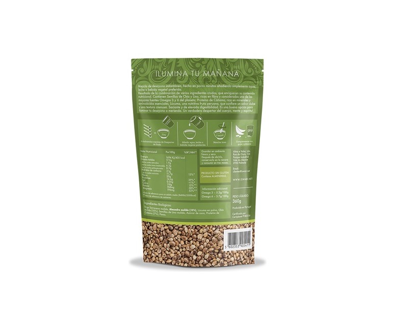 Despertar de Buda Proteína Cáñamo 360 g Iswari