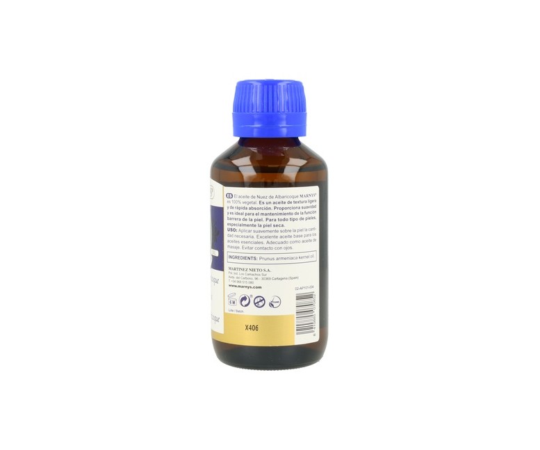 Aceite de Nuez de Albaricoque 125 ml de aceite MARNYS®