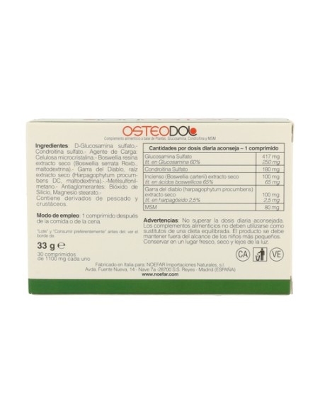 Osteodol 30 comprimidos Noefar