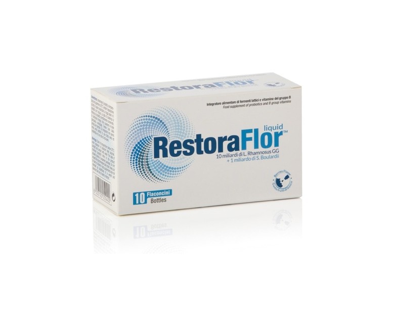 Restoraflor probióticos 10 viales Uga Nutraceuticals