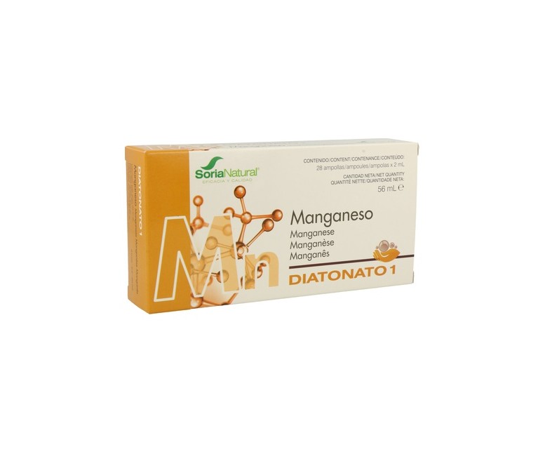 Diatonato 1 Manganeso 28 viales Soria Natural