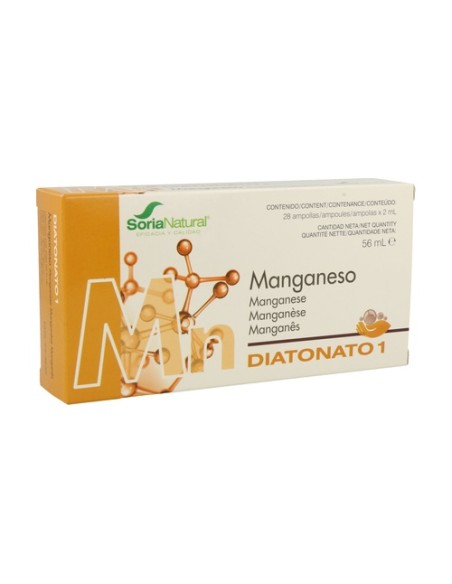 Diatonato 1 Manganeso 28 viales Soria Natural
