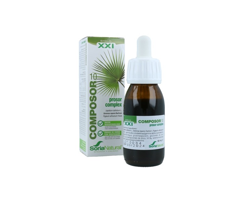 Composor 10 Prosor Fórmula XXI 50 ml Soria Natural