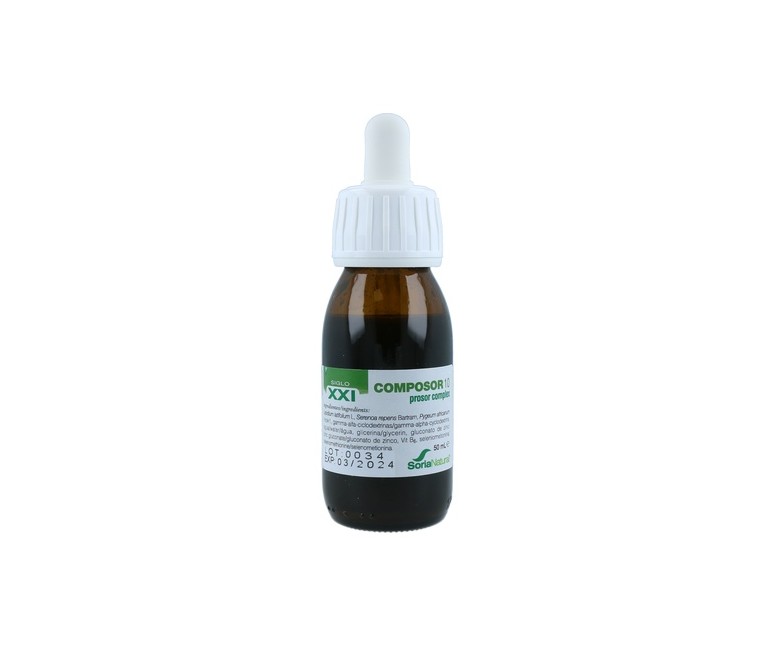 Composor 10 Prosor Fórmula XXI 50 ml Soria Natural