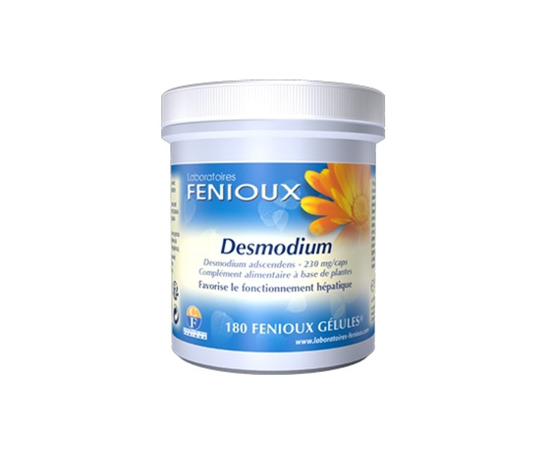 Desmodium 180 cápsulas de 230mg Fenioux