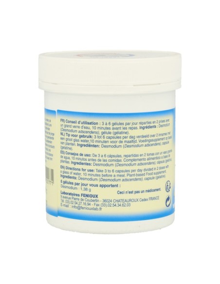 Desmodium 180 cápsulas de 230mg Fenioux