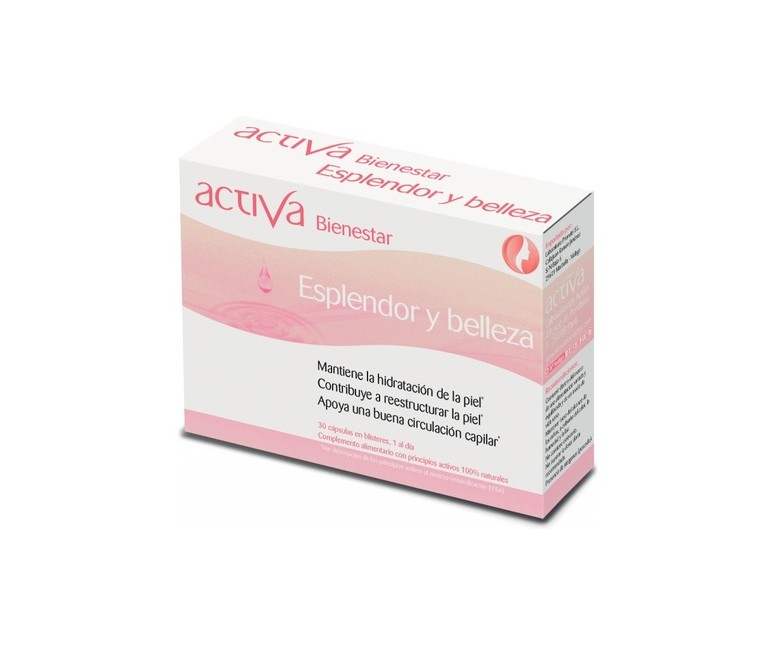 Bienestar explendor y belleza 30 cápsulas vegetales Activa