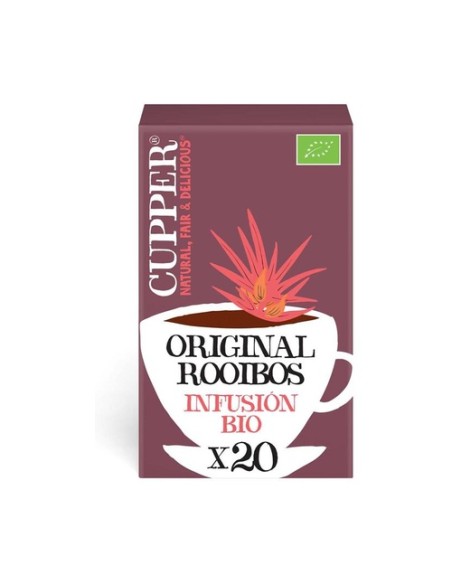 Infusión rooibos Bio 20 bolsitas infusoras Cupper