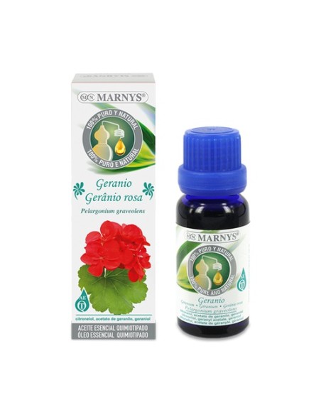 Aceite Esencial de Geranio 15 ml de aceite esencial MARNYS®