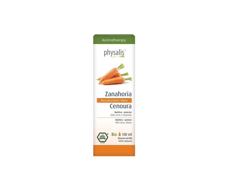 Aceite de Zanahoria Bio 100 ml Physalis