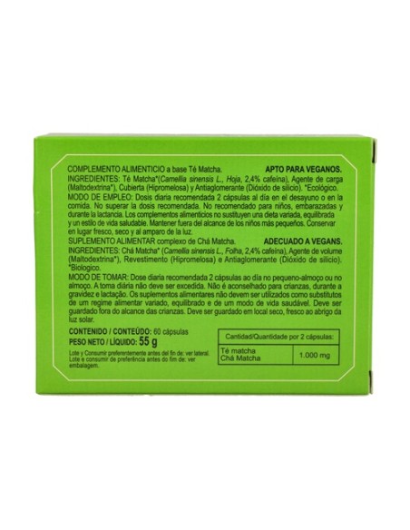 Matcha Eco 60 cápsulas Integralia