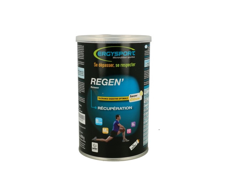 Ergysport regen recuperador físico naranja 450 g de polvo Nutergia