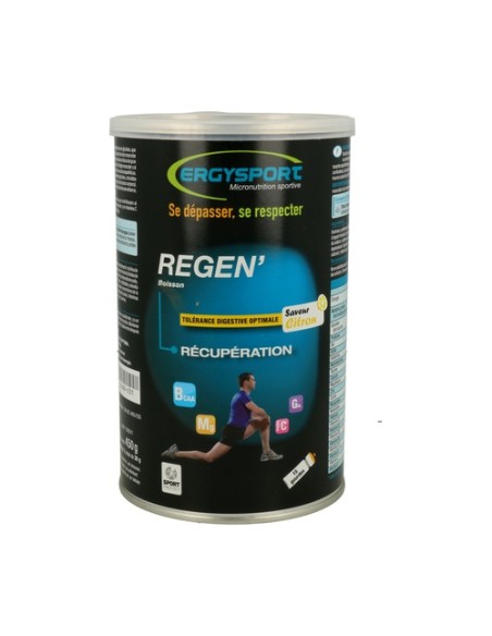 Ergysport regen recuperador físico naranja 450 g de polvo Nutergia