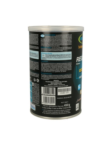 Ergysport regen recuperador físico naranja 450 g de polvo Nutergia