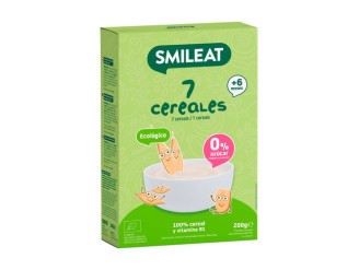 Papilla de 7 cereales ecológica 6m+