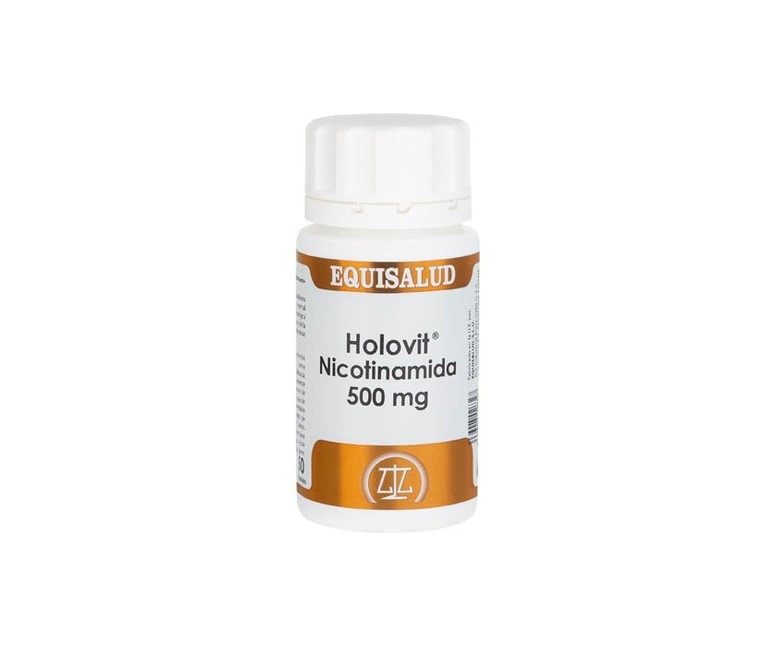 Holovit Nicotinamida 50 cápsulas de 500mg Equisalud