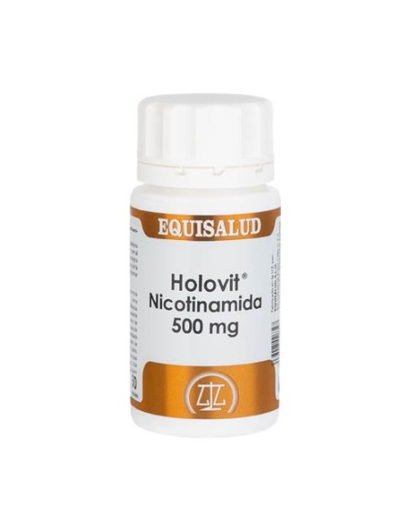 Holovit Nicotinamida 50 cápsulas de 500mg Equisalud