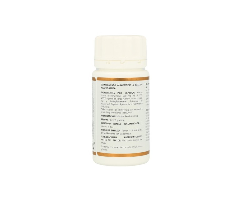 Holovit Nicotinamida 50 cápsulas de 500mg Equisalud