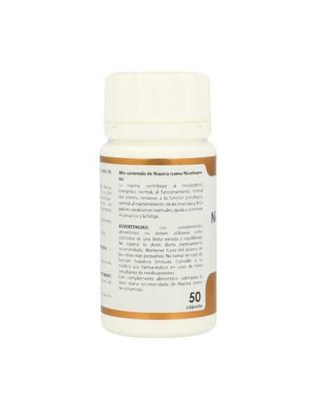 Holovit Nicotinamida 50 cápsulas de 500mg Equisalud