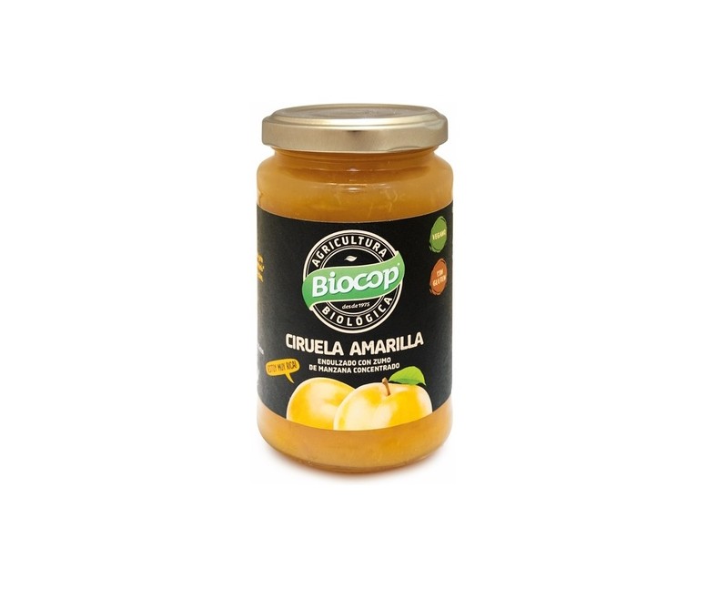 Compota ciruela amarilla 265 g Biocop