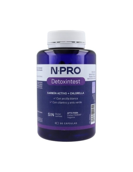 NPro Detoxintest en cápsulas 90 cápsulas NPro