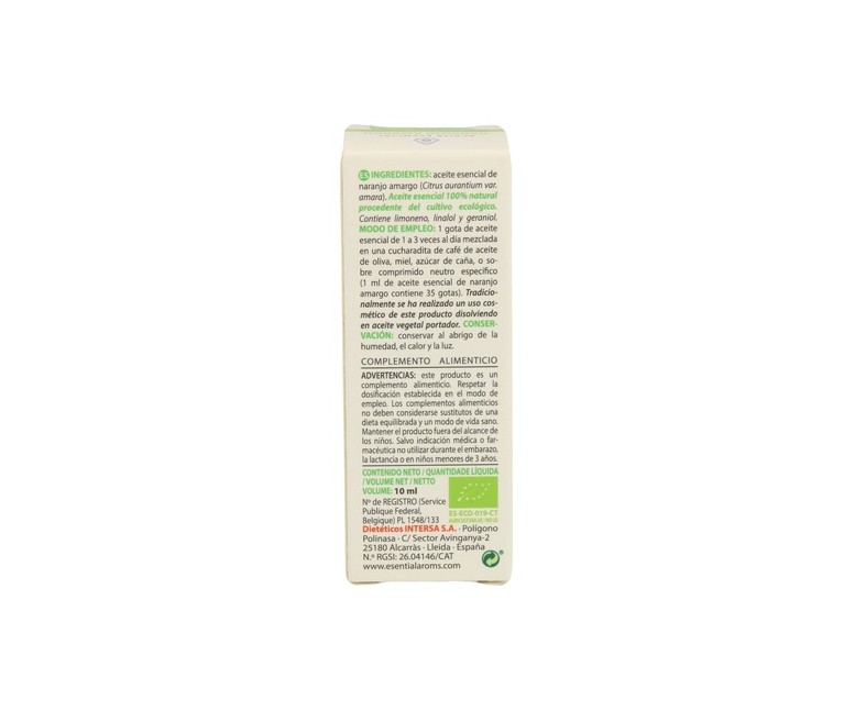 Esencia De Naranjo Amargo 10 ml Esential Aroms