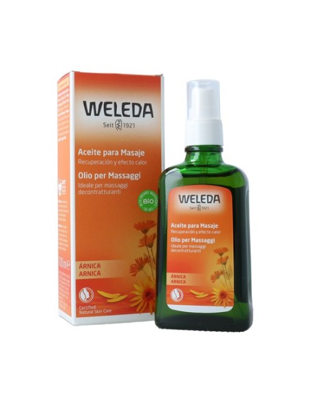 Aceite de Árnica para Masaje 100 ml de aceite Weleda